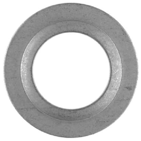 Halex Conduit Fitting Reducing Washer, 1-3/4 in, Zinc Plated, Red 437863